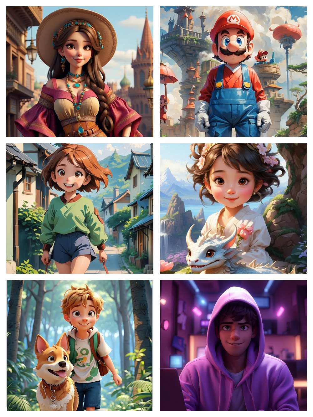 Set of Cartoons pictures (30)